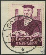 Dt. Reich 564 BrfStk, 1834, 40 Pf. Stände, Prachtbriefstück, Mi. 90.- - Oblitérés