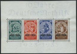 Dt. Reich 508-11 **, 1933, Nothilfe, Prachtstreifen, Mi. (1200.-) - Usati