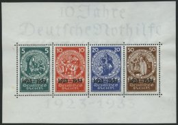 Dt. Reich 508-11 **, 1933, Nothilfe, Prachtstreifen, Mi. (1200.-) - Used Stamps