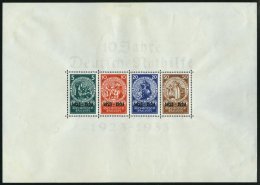 Dt. Reich Bl. 2 *, 1933, Block Nothilfe, Originalgröße, Leichte Wasserflecken An Den Blockecken, Marken Postf - Oblitérés