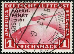 Dt. Reich 456 O, 1931, 1 RM Polarfahrt, Pracht, Mi. 140.- - Usati
