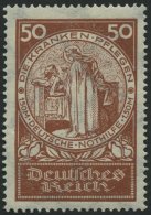 Dt. Reich 354 **, 1924, 50 Pf. Nothilfe, Pracht, Mi. 120.- - Usados