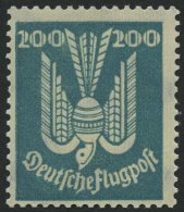 Dt. Reich 349 **, 1924, 200 Pf. Holztaube, Normale Zähnung, Pracht, Mi. 350.- - Usati