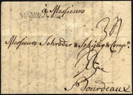 HAMBURG VORPHILA 1767, HAMBOURG, L1 Auf Brief Nach Bordeaux, Pracht - Altri & Non Classificati