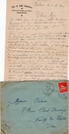 VP5380 - MILITARIA - Lettre En Franchise Militaire - Soldat P. BERGERON Au 7ème Rgt Tirailleurs Algériens à BATNA - Documenten