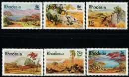 BH0418 Rhodesia 1977 Nature 6v MNH - Autres & Non Classés
