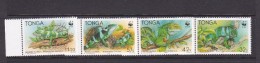 Tonga SG 1105-1108 1990 Endangered Species Set MNH - Tonga (1970-...)