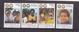 Tonga SG 1113-1116 1990 Christmas Rotary Set MNH - Tonga (1970-...)