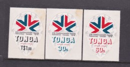 Tonga SG O163-165 1978 11th Commonwealth Games MNH - Tonga (1970-...)