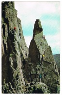 RB 1115 - Postcard - Mountain Climbing - The Needle Great Gable - Cumbria Lake District - Climbing