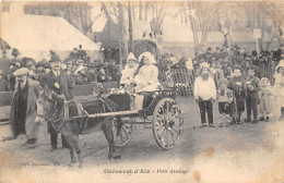 13-AIX EN PROVENCE- CARNAVAL , PETIT ATTELAGE - Aix En Provence