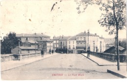 CASTRES  Le Pont Biais TB Timbre Décollé - Castres