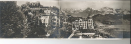 CPA - Lucerne - Luzern - Hotel Belvedère - Running Walter - Geiger Prop Superbe Grande Carte Panoramique - - Luzern