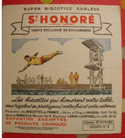 Buvard Biscottes St Honoré Vauréal Donville Suresnes. Plongeon. Vers 1950 - Biscottes