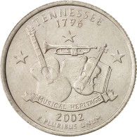 Monnaie, États-Unis, Quarter, 2002, U.S. Mint, Denver, SPL, Copper-Nickel Clad - 1999-2009: State Quarters