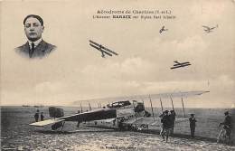 Chartres     28   Aérodrome . Aviateur Garaix Sur Biplan Paul Schmitt - Chartres