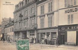 Dreux     28      Rue Saint Martin . Librairie Papeterie  Durvie  Editeur De La Carte Postale - Dreux