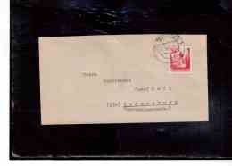 DE1536   -   REUTLINGEN 8.9.1947      /   COVER  WITH INTERSTING FRANKING - Andere & Zonder Classificatie