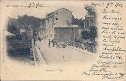 CPA Bar-sur-Seine - Entrée De La Ville - Attelage - Bar-sur-Seine