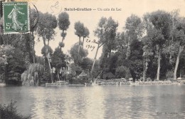 CPA 95  ST GRATIEN UN COIN DU LAC 1909 - Saint Gratien