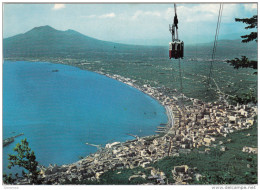 Castellamare Di Stabia Panorama Con Funivia - Castellammare Di Stabia