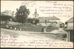 ARZIER TEMPLE OLD POSTCARD 1904 - Arzier-Le Muids