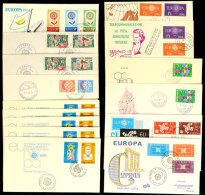 Kleiner Posten Von Guten Frühen FDC, Wie Zweimal Irland 1960, Zweimal Liechtenstein 1960, Zypern 63 Und 64,... - Autres & Non Classés