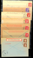 OSTLAND 1942/1943, Insgesamt 7 Belege Durch Deutsche Dienstpost Ostland, Vier Briefe Aus Dem Reichsgebiet Von... - Otros & Sin Clasificación