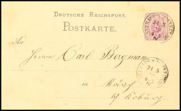 "NEUHAUS B. SONNEBERG 21 5 78" - K1, Auf GS-Postkarte DR 5 Pfge Nach Rodach, Katalog: DR P5 BFNEUHAUS B.... - Sonstige & Ohne Zuordnung