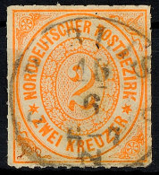 "BIBLIS" - K1, Zentrisch Auf Farbfrischer NDP 2 Kr., Katalog: NDP 8 OBIBLIS - Single Circle Cancel, Centered On... - Sonstige & Ohne Zuordnung