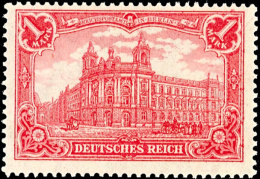 1 Mark Deutsches Reich, Kriegsdruck, 26 : 17 Zähnungslöcher, Tadellos Postfrisch, Fotoattest... - Autres & Non Classés