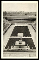 1936, Sommer-Olympiade, Amtliche Bildpostkarte "Blick Von Der Deutschen Kampfbahn Auf Das Schwimmstadion", Blanko... - Sonstige & Ohne Zuordnung