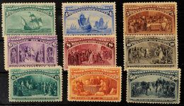 1-50 C. Kolumbus, Ungebraucht, Teils Neugummi, Katalog: 73/83 *1-50 C. Columbus, Unused, Partly Regummed,... - Autres & Non Classés