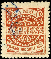 2 Sh. Rotbraun, Tadellos, Gestempelt, Katalog: 6IIb O2 Sh. Red-brown, In Perfect Condition, Used, Catalogue:... - Samoa (Staat)