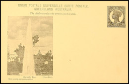 1 1/2 D. Ganzsachenkarte, 11 Stück Mit Verschiedenen Ansichten, Dabei Bessere Motive (u.a. Pferde, Rinder,... - Autres & Non Classés