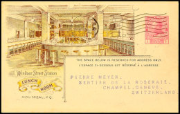 1912, 1 C. Anzeigen-Ganzsachenkarte Der Pacific Railway Company, 8 Stück Mit Verschiedenen Farbigen... - Other & Unclassified