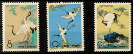 8 F. Bis 20 F., Mandschurenkraniche, 3 Werte Postfrisch, Mi. 170.-, Katalog: 640/42 **8 F. Till 20 F.,... - Sonstige & Ohne Zuordnung