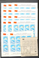 5 K. Kleinbogen-Ausgabe Besuch Von M.S. Gorbatschew In Der Bundesrepublik Deutschland, 14 Stück Postfrisch,... - Other & Unclassified