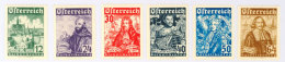 12 Bis 64 G Wohlfahrt 1933 Katholikentag, Farbfrisch, Tadellos Ungebraucht, Mi. 130.-, Katalog: 557/62 *12 Till... - Altri & Non Classificati