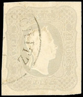 1,05 Kr. Hellgrau, Breitrandig, Gestempelt, Mi. 200,-, Katalog: 23a O1, 05 Kr. Light Grey, With Wide Margins,... - Autres & Non Classés