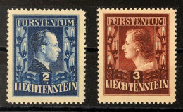 Fürstenpaar, A-Zähnung, Postfrisch, Mi. 200,-, Katalog: 304/05A **Prince And Princess, A-perforation,... - Other & Unclassified