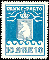 10 Öre Blau, Nachauflage 1910, Sehr Gut Zentriert Und Allen 4 Seiten Gezähnt, Im 25er-Bogen Nur Der... - Autres & Non Classés