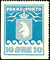 10 Öre Blau, Nachauflage 1910, 2 Seiten Ungezähnt Aus Der Linken Unteren Bogenecke, Farbfrisch, Sehr Gut,... - Sonstige & Ohne Zuordnung