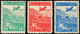 1932, Luftpostausstellung Strassburg, Kpl. Satz, Höchstwert Sign., Tadellos, Mi. 250.-, Katalog: 249/51... - Bulgarie