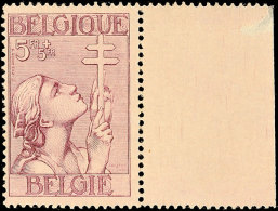 1933, 5 Fr. Tuberkulose, Spitzenwert Postfrisch, Vom Rechten Rand, Mi. 460,-, Katalog: 372 **1933, 5 Fr.... - Otros & Sin Clasificación