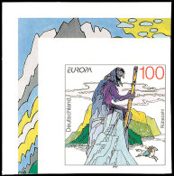 100 Pfg Europa-Marke 1997 "Rübezahl", Ungezähnt, Tadellos Postfrisch, Unsigniert, Fotoattest-Kopie H.-D.... - Otros & Sin Clasificación