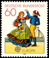 60 Pfg Europa 1981, Abart "Druck Auf Der Gummiseite, Tadellos Postfrisch, Fotoattest A. Schlegel BPP (2014): "Der... - Otros & Sin Clasificación