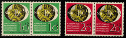 10 Pfg Und 20 Pfg "Nationale Briefmarken Ausstellung Wuppertal", Waagerechter Paarsatz, Tadellos Postfrisch, Mi.... - Otros & Sin Clasificación