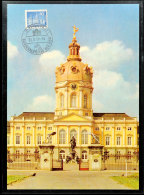 40 Pfg Schloss Charlottenburg, Mit Sonderstempel "BERLIN SW 61 PARTEITAG DER FDP 23.5.59" Auf Herrlicher... - Otros & Sin Clasificación