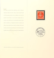 20 Pfg Wahl Des Bundespräsidenten In Berlin 1954, Tadellose Ministerkarte, Katalog: 118 MK20 Pfg Choice Of... - Other & Unclassified